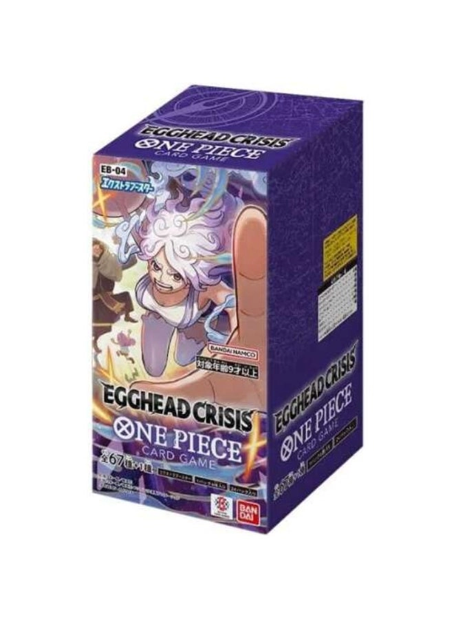 One Piece EB-04 Extra Booster: EGGHEAD CRISIS - Japanese 24pcs