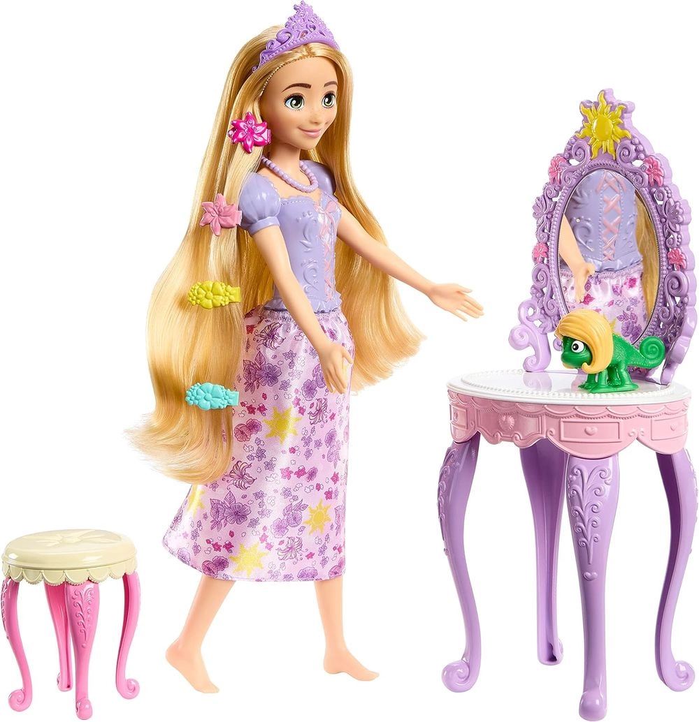 Rapunzel Fashion Doll - Vanity Set Pascal & Accessories
