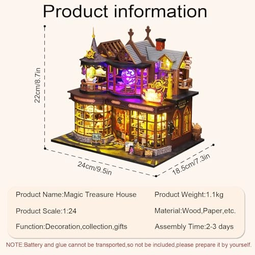 Magic House - Braun Wood