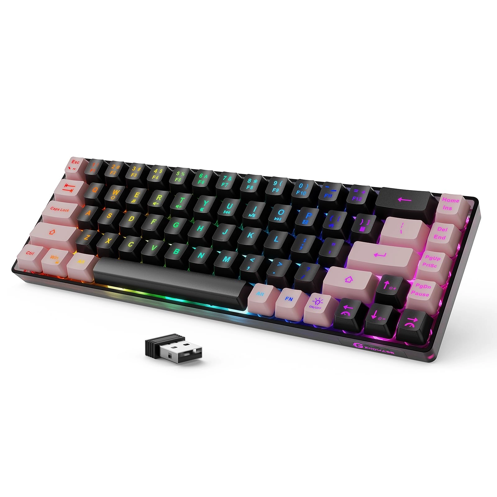 Wireless Gaming Keyboard-KB - 2.4G Wireless