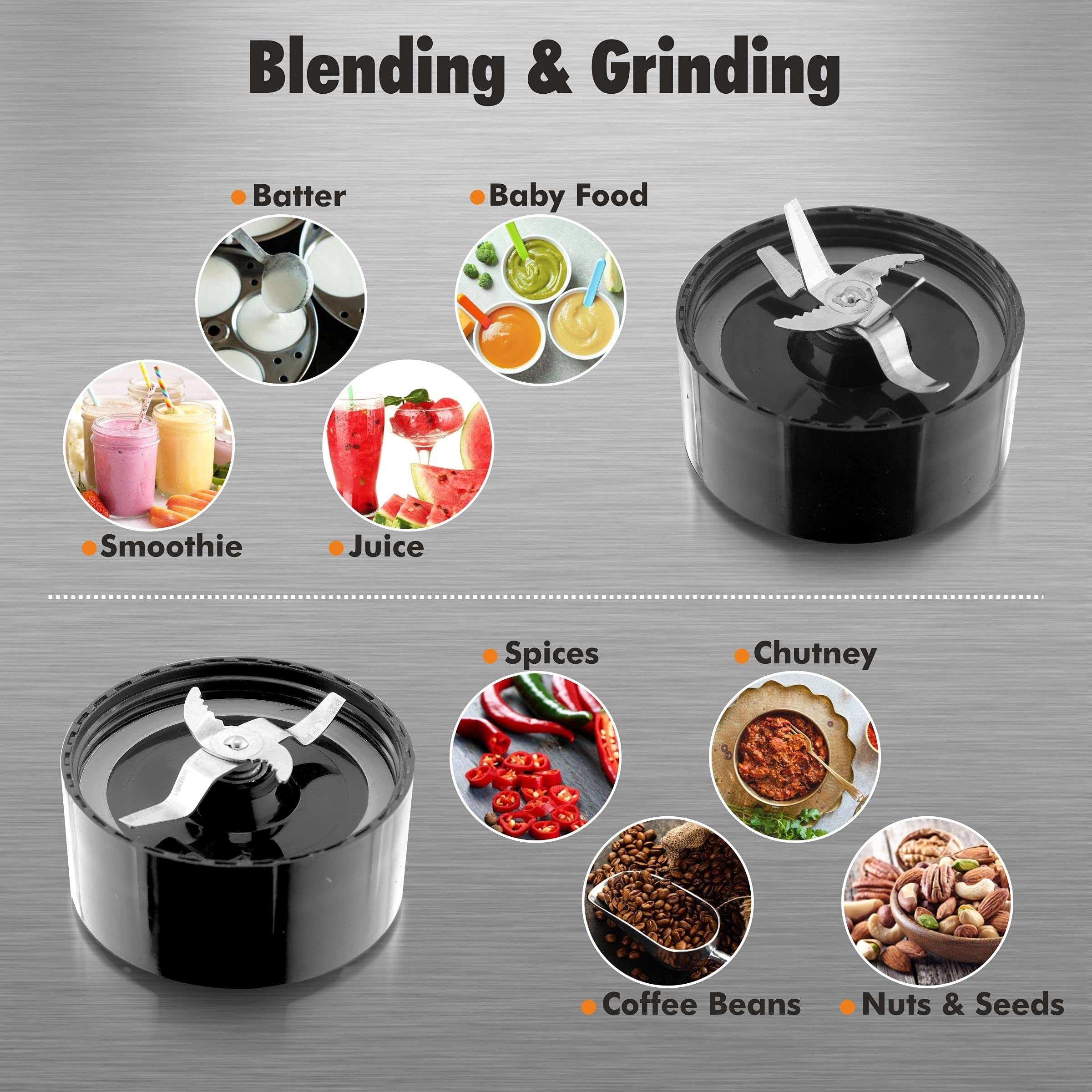 Bullet Mixer Grinder - 600 W