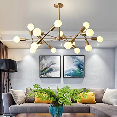 Sputnik Chandelier - 18 Bulb E27 100 cm