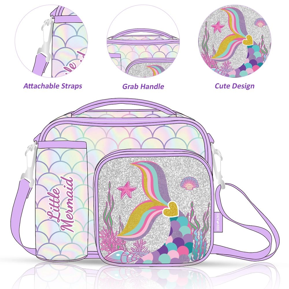 Bento Lunch Bag - Unicorn Pink 7L