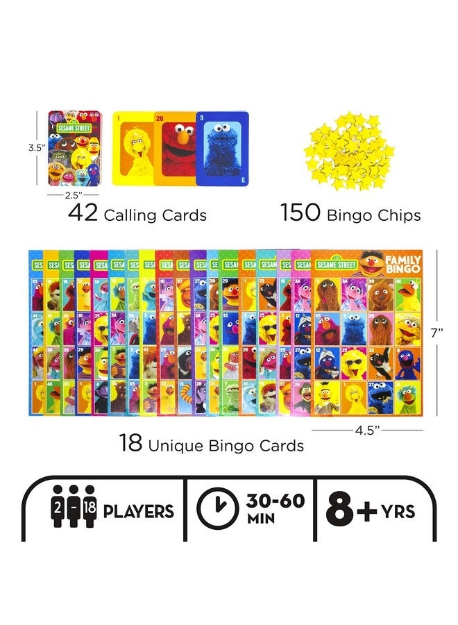 Sesame Street Family Bingo