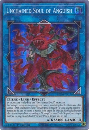 Yugioh Singles Unchained Soul of Anguish - MP20-EN174