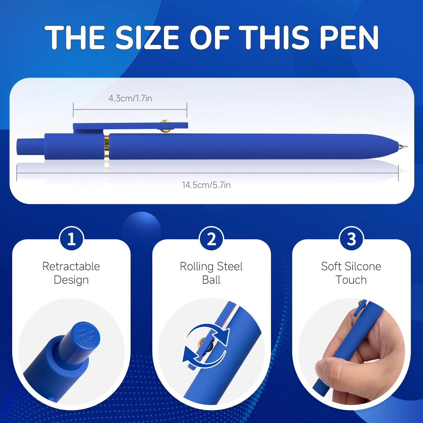 Color Pens - 6 Pcs 0.5mm