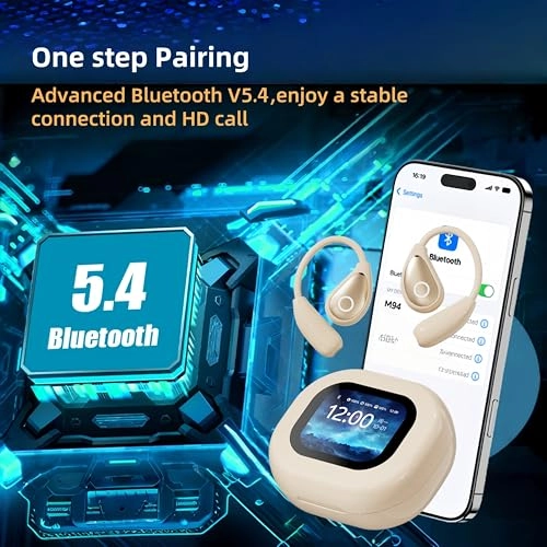 Clip-On Open Ear Wireless Earbud