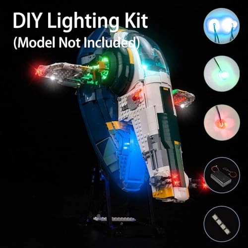 Lighting Kit 75409 - ABS for LEGO Jango Fett's Firespray-Class Starship 75409