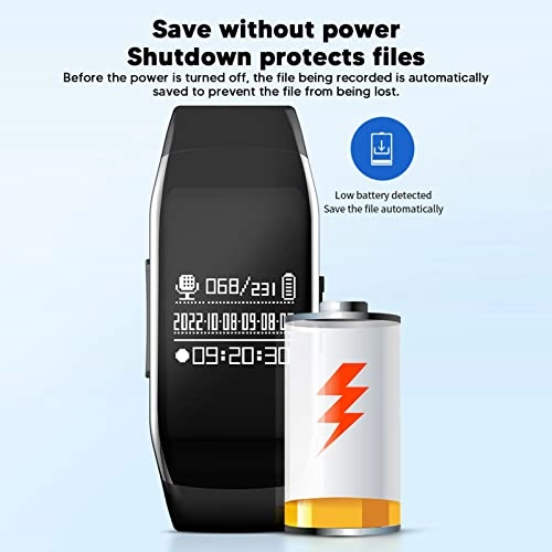 Voice Recorder Watch ABS