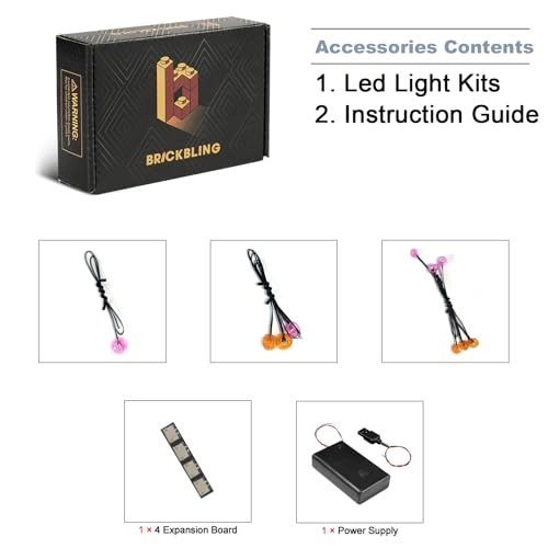 Light Kit - Compatible with Lego 10369 Plum Blossom LED