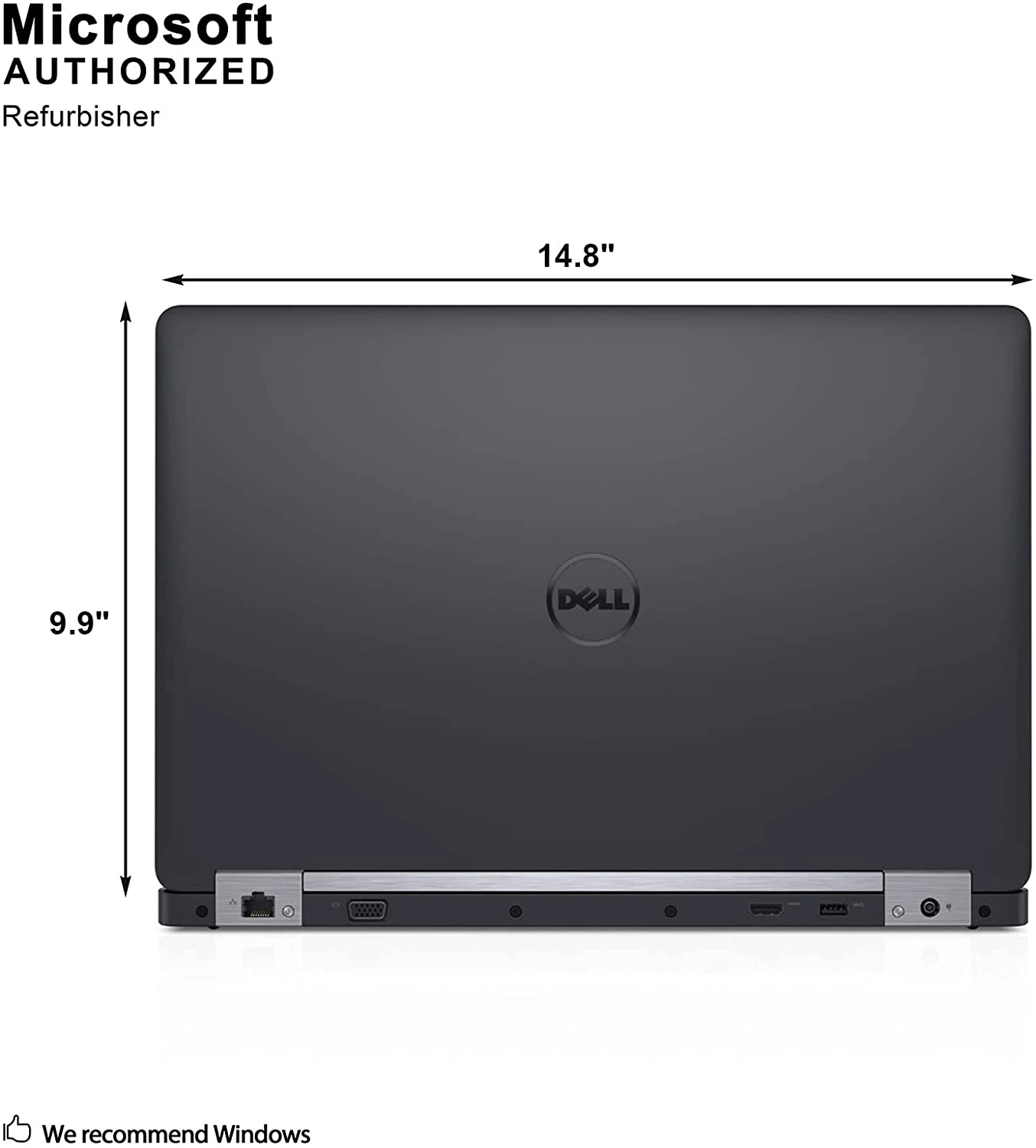 (Renewed) Latitude 5570 - 15.6'' Core i5-6300U 16GB DDR4 512GB SSD