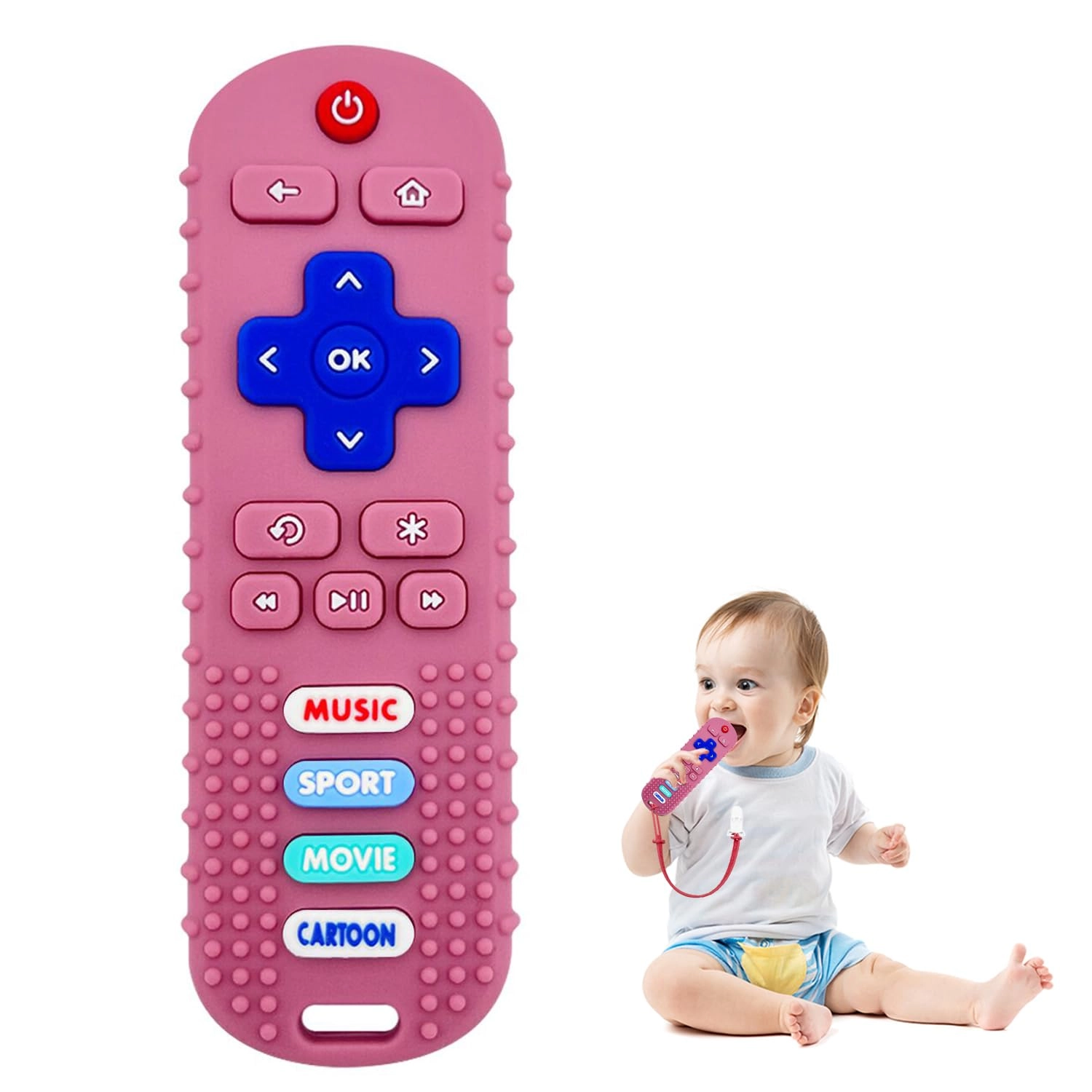 Remote Control Teether - Silicone