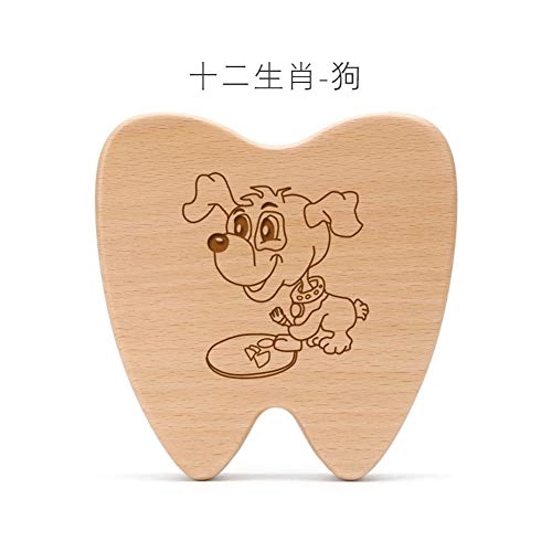 Wooden Baby Teeth Memorial Box - 3 years and up 1 pieces