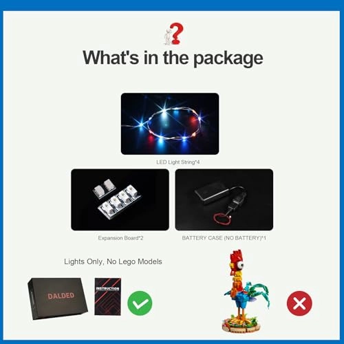 Light Kit for LEGO 43272 Heihei