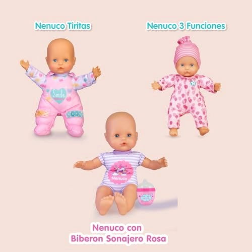 Soft Doll - 3 functions Baby sounds Ages 3+