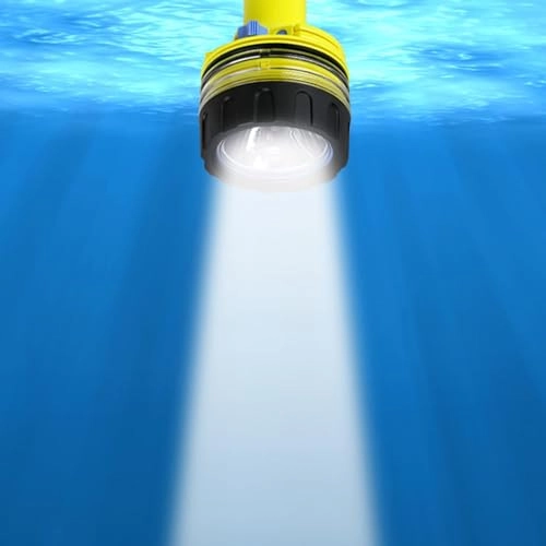 Diving Flashlight - IPX8 Yellow