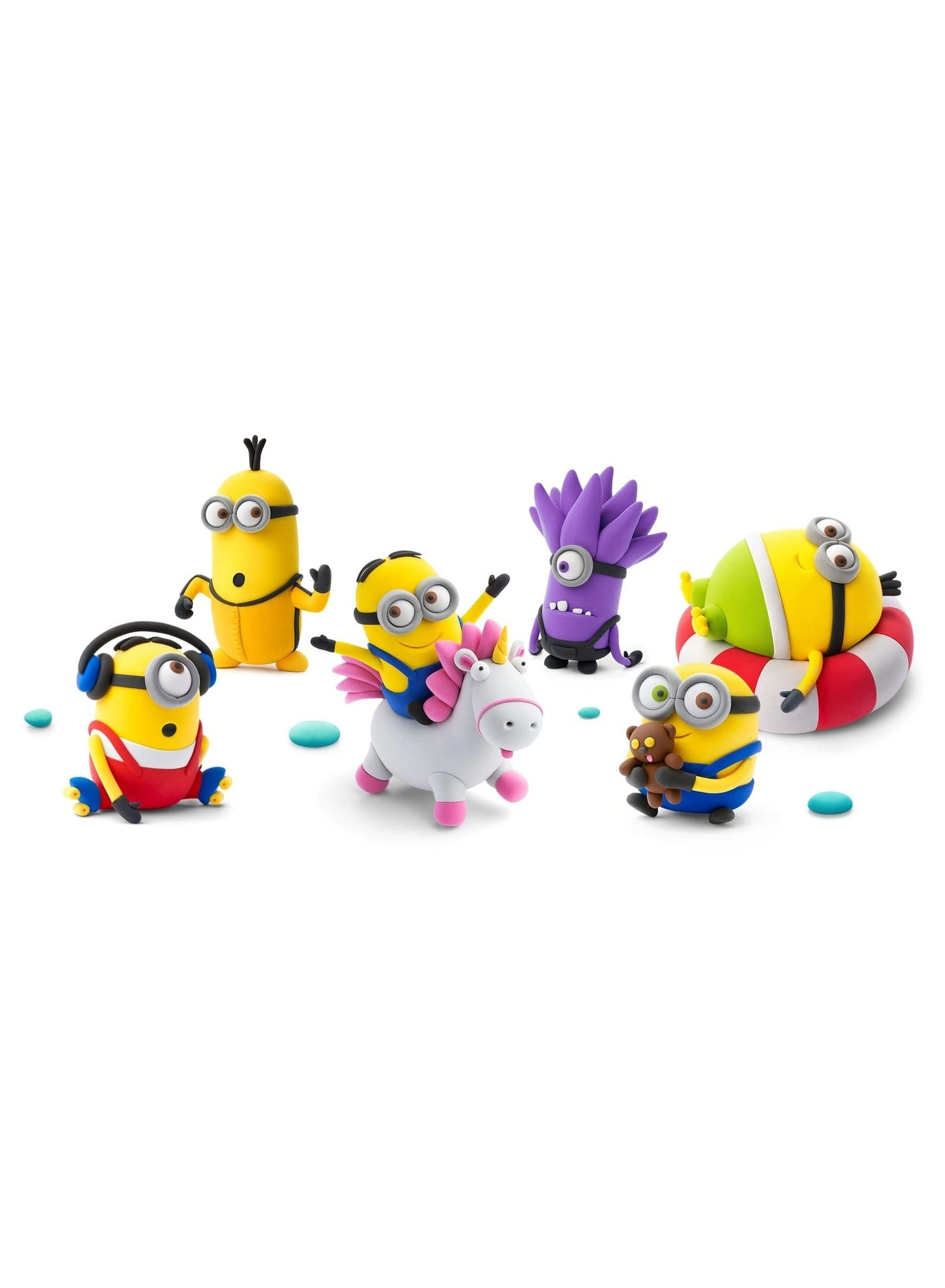 Minions Otto Colourful modelling air-dry clay - 3+ years 5 colors