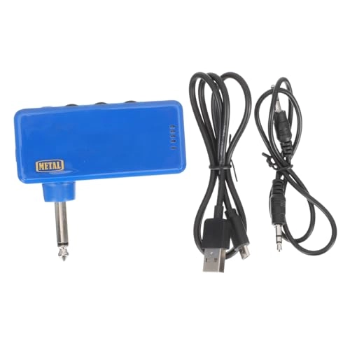 Mini Bass Amp - Blue USB Headphone