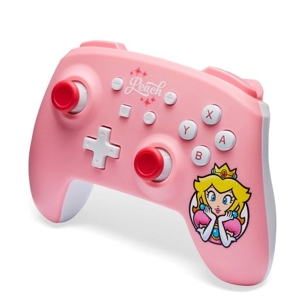 Princess Peach Wireless Controller - Pink Switch