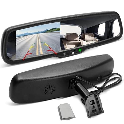 Rear View Mirror Camera Monitor - 4.3 Inches 480x272 Resolution