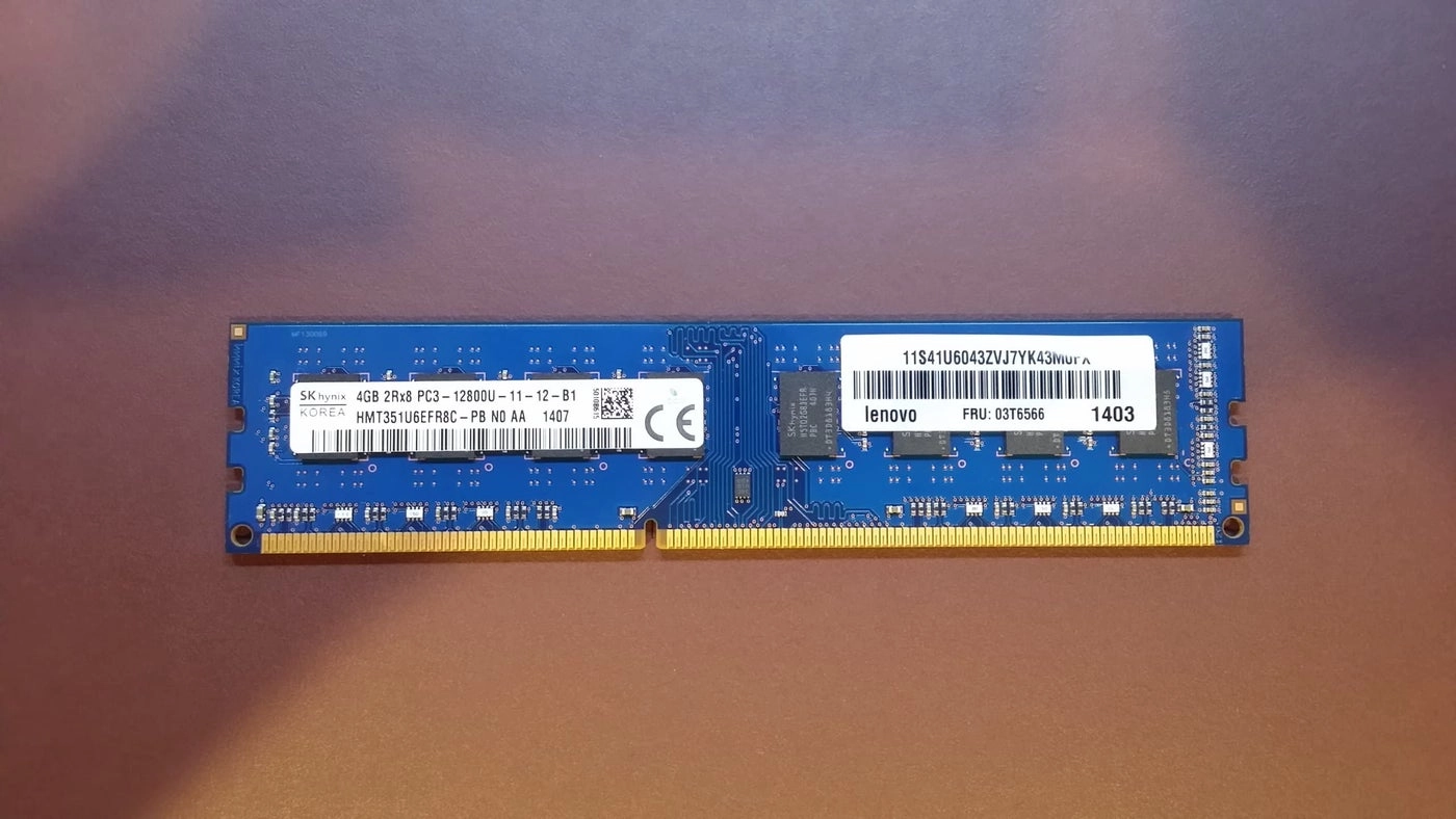 HMT351U6CFR8C-PB - 4GB 1600MHz 240-Pin DIMM DDR3