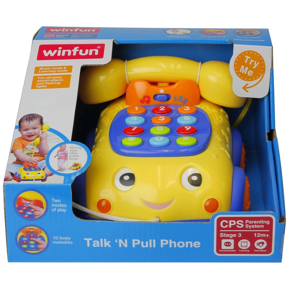 Talk N Pull Phone - Suitable for 12 months & above