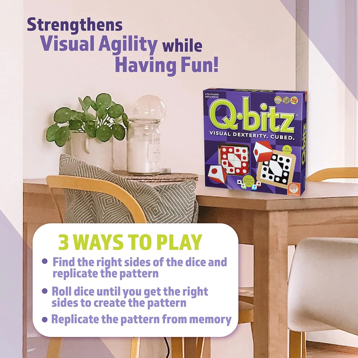Q-Bitz Puzzle - 80 pcs