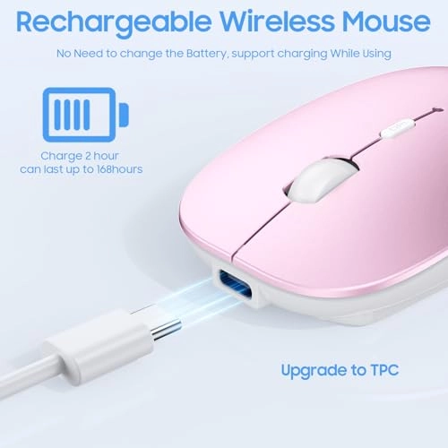 Rechargeable Silent Mouse - Bluetooth