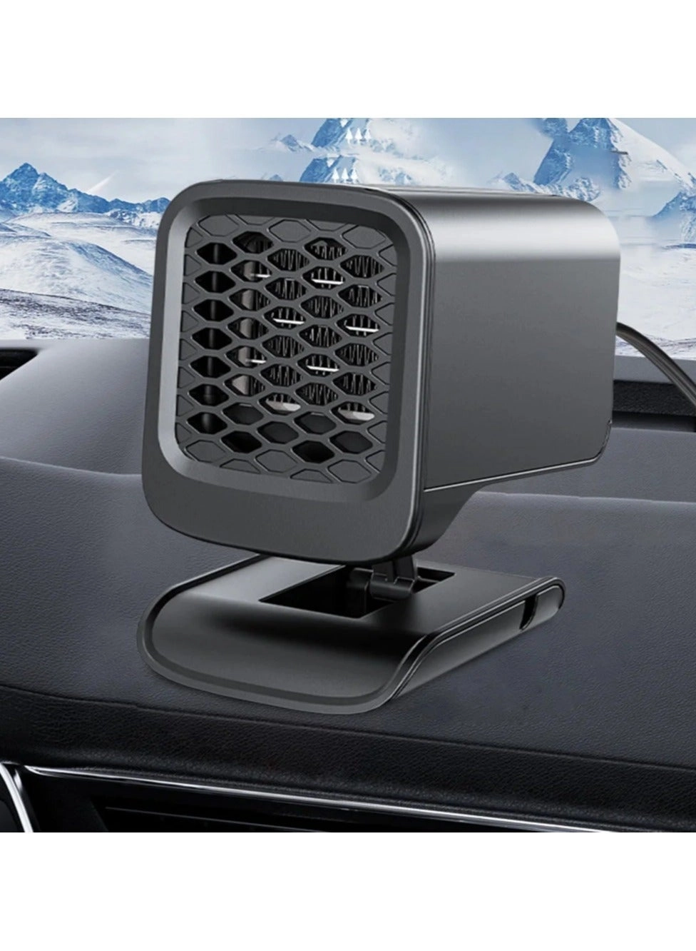 Car Electric Heater Fan - 12V 120W 360 Rotating
