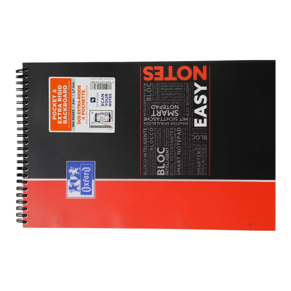 Wired Easy Notes A4 Spiral - 160 Pages