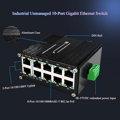ZP-IMC010GP 10-ports