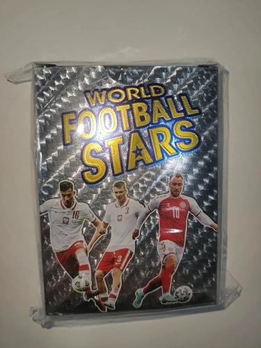 World Football Stars Trading Cards - 55 Card Silver