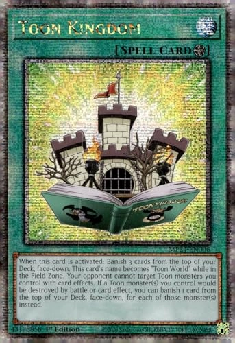 Toon Kingdom MP24-EN006 - Quarter Century Secret Rare 1st Edition