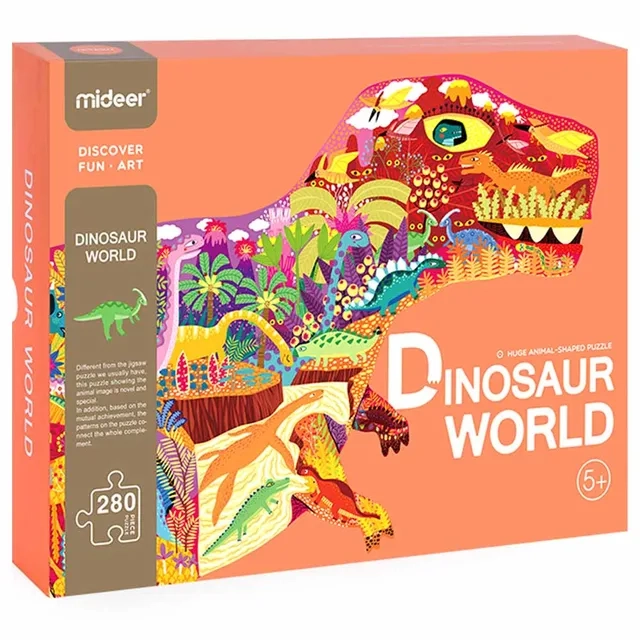 Dinosaur World Puzzle (MD3083) - 280 pcs