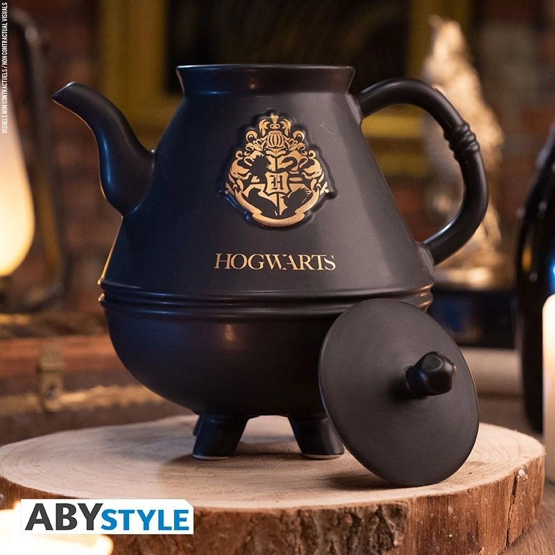 Hogwarts Teapot - ceramic 1000ml + Cauldron - 250ml