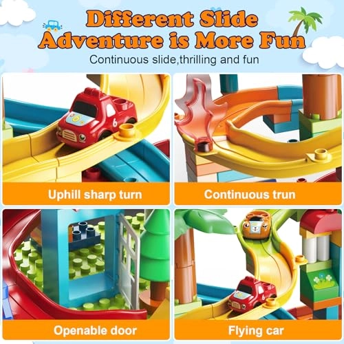 Marble Run Building Blocks - 112pcs