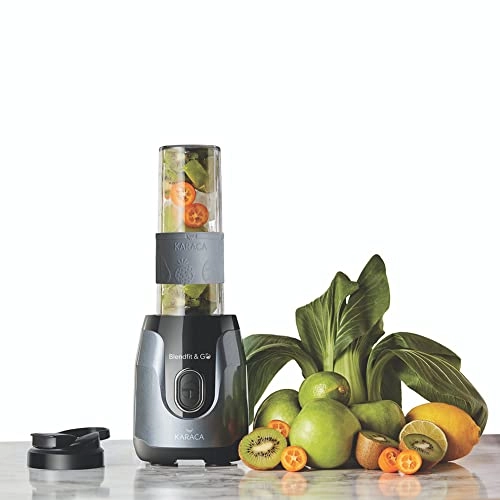 Blendfit Go Personal Smoothie Blender - Leak-Proof Bottle Ice Crushing Stainless Steel Blades