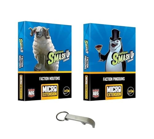 Smash Up: Sheep - Micro-expansion + Smash Up: Penguins (French)