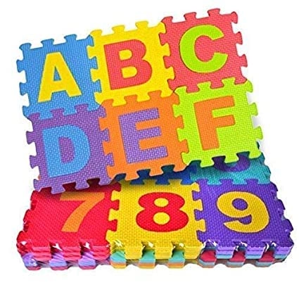 BlackZone Mini Puzzle - Alphabet and Number 36pcs