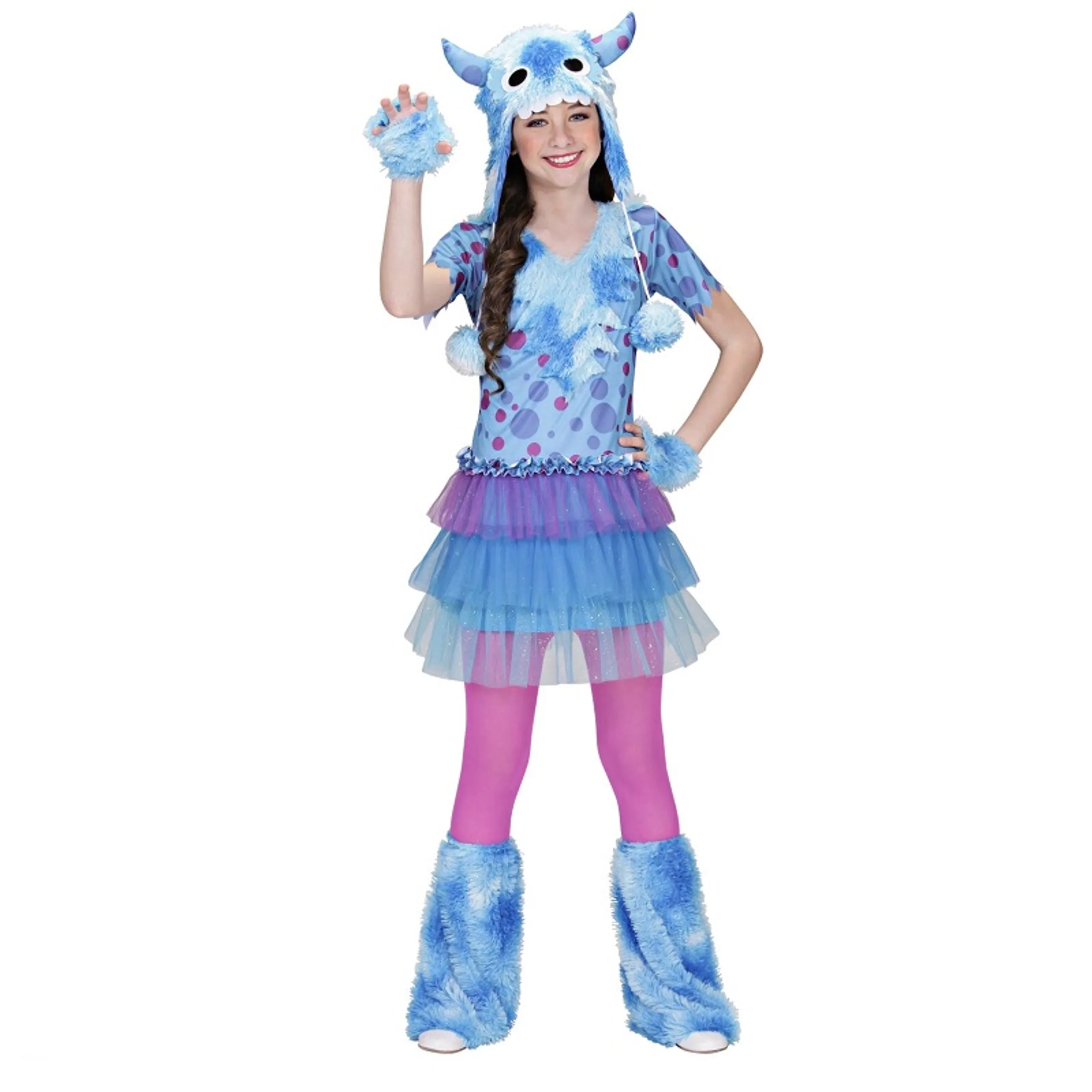 Monster Girl Dress - Pack of 1 Kids of ages 3-7 years. One size