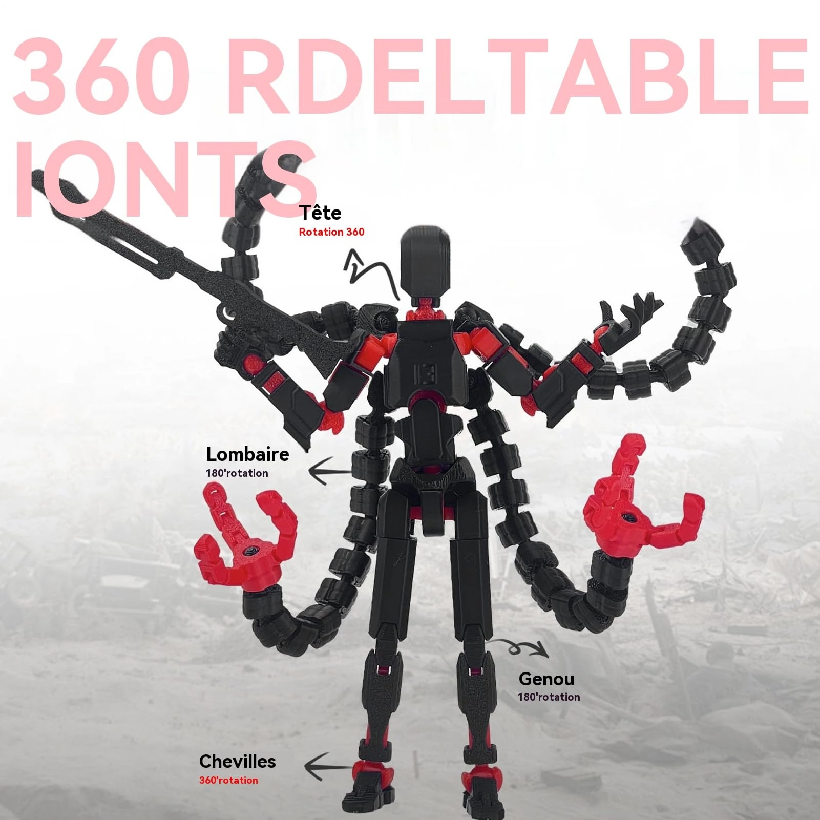 3D Printed Action Figure - 144 yr(s) (15.7 cm) (MKYGTG7ISO0D7VDM3)