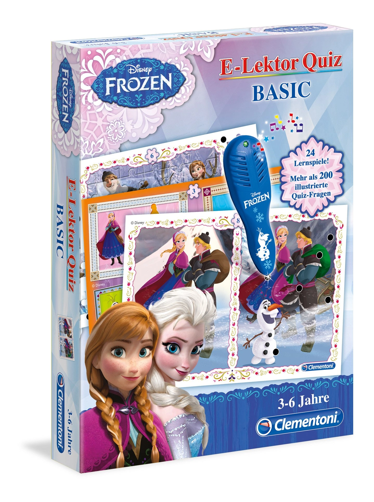 Clementoni E-Lektor Quiz Basic - 3 years 1 pieces
