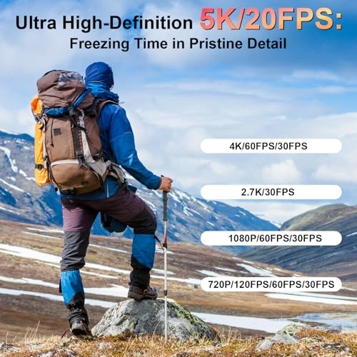 5K Pocket Vlogging Camera