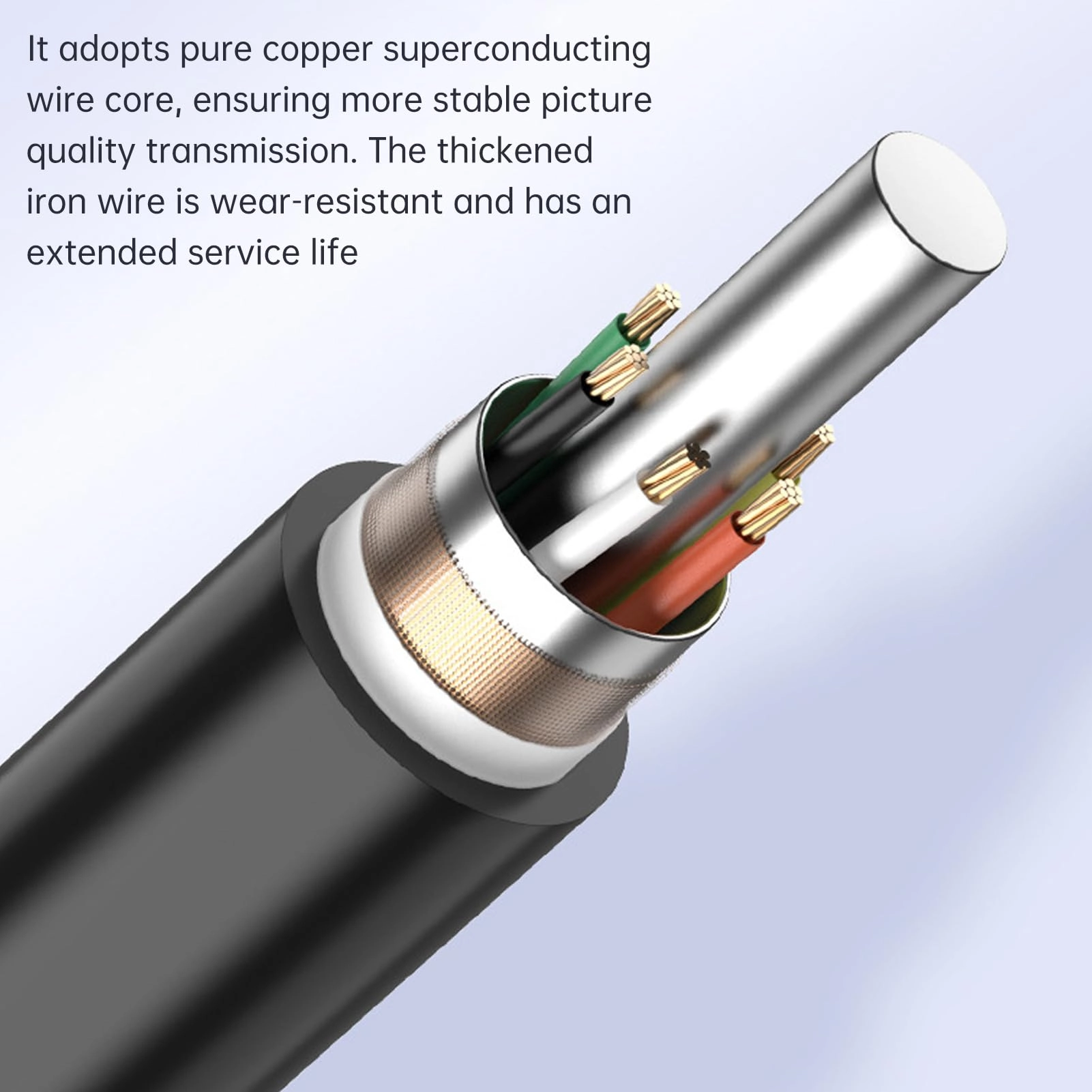Dual-Lens Borescope - 8mm 5m