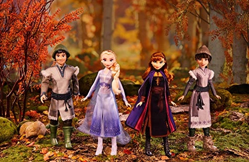 Anna Fashion Doll - Forest Expedition + Elsa Fashion Doll + Ryder Fashion Doll + Honeymaren Fashion Doll