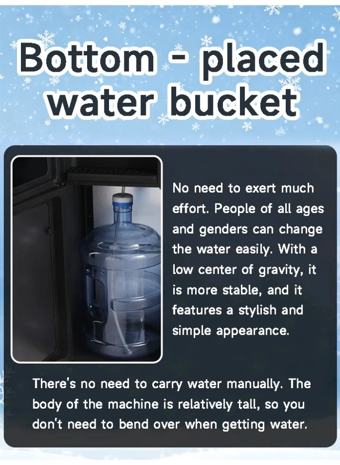 PX-1 - Bottom Loading 3 Taps Hot Cold