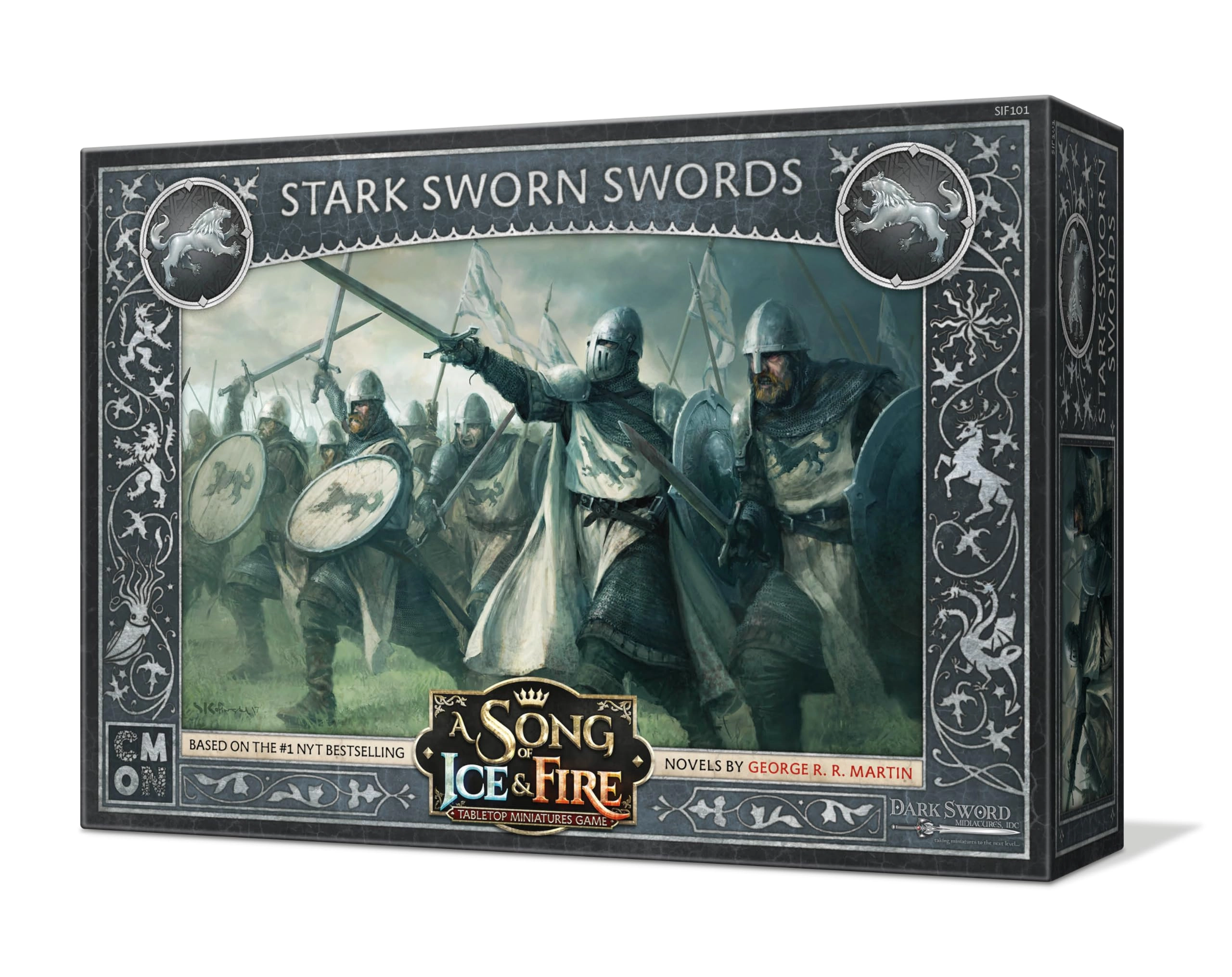 CMON A Song of Ice and Fire Tabletop Miniatures Game: Stark Outriders Unit Box