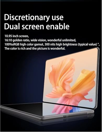 2-in-1 10.95" 2.5K Dual Screen Touch Laptop - 10.95'' Core i3-1215U 32GB DDR5 1TB SSD