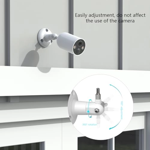Wall Mount - Compatible with TP-Link Tapo C425/C460 1 x Bracket White