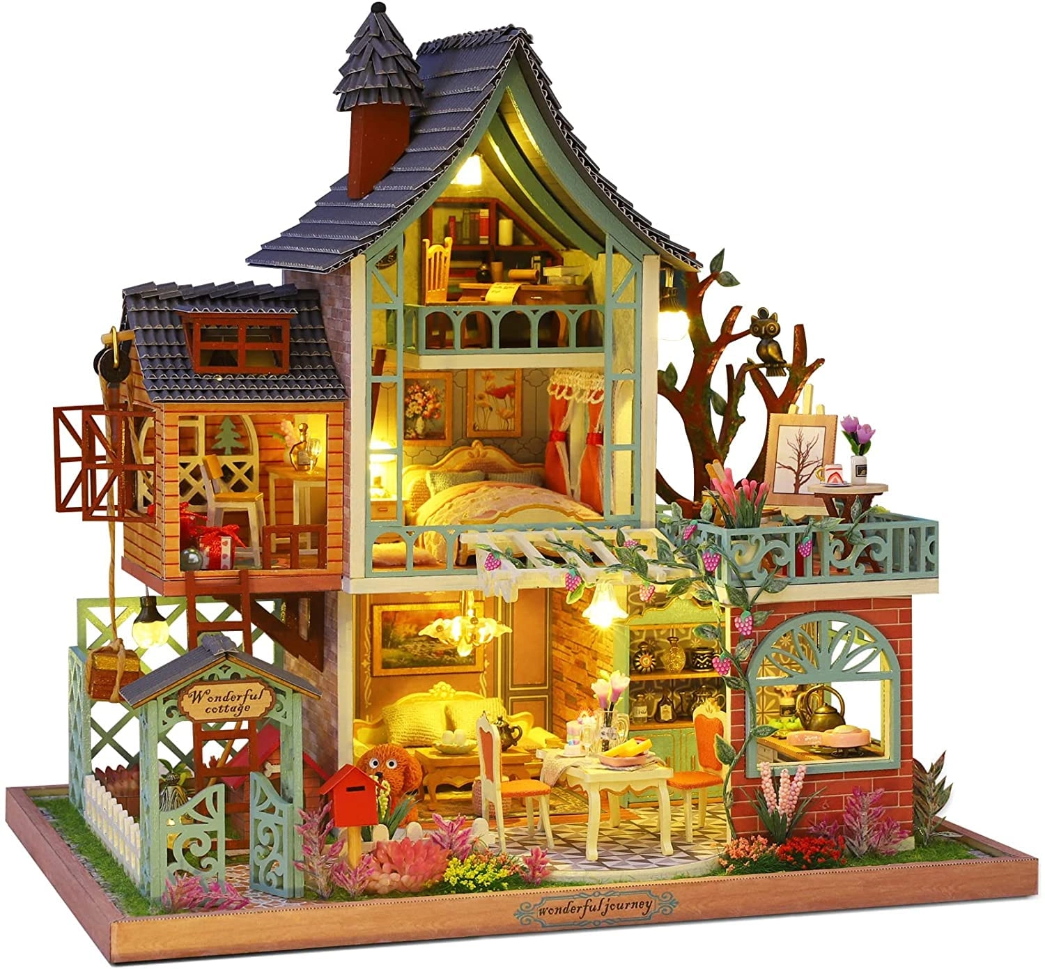 Miniature Dollhouse Kit - Mermaid Princess 1:24 Scale